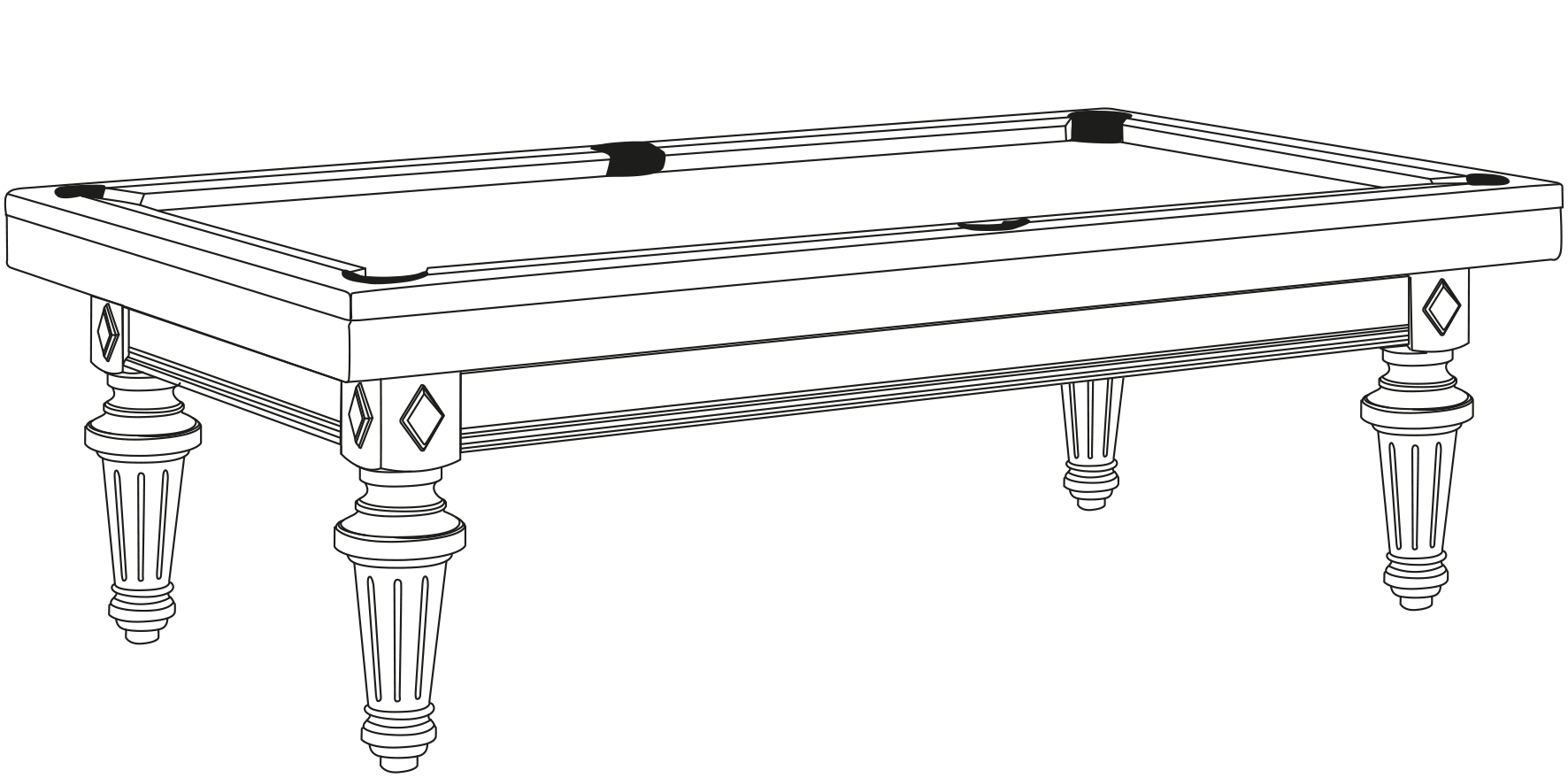 Billard Chevillotte LV XI