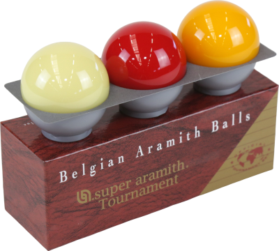 Jeu de bille FR tournoi 61.5 mm, Super Aramith tricolore