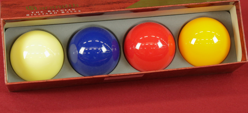 Jeu de billes pour billard français Tournament 61.5mm